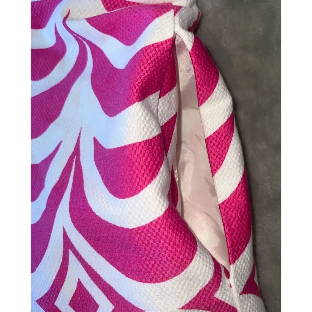 Talbots NWT Womens 14 Fit & Flare Cotton Knit Shell Poly Lined Pockets $169 MSRP - Picture 11 of 15